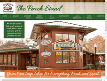 Tablet Screenshot of peachstand.com